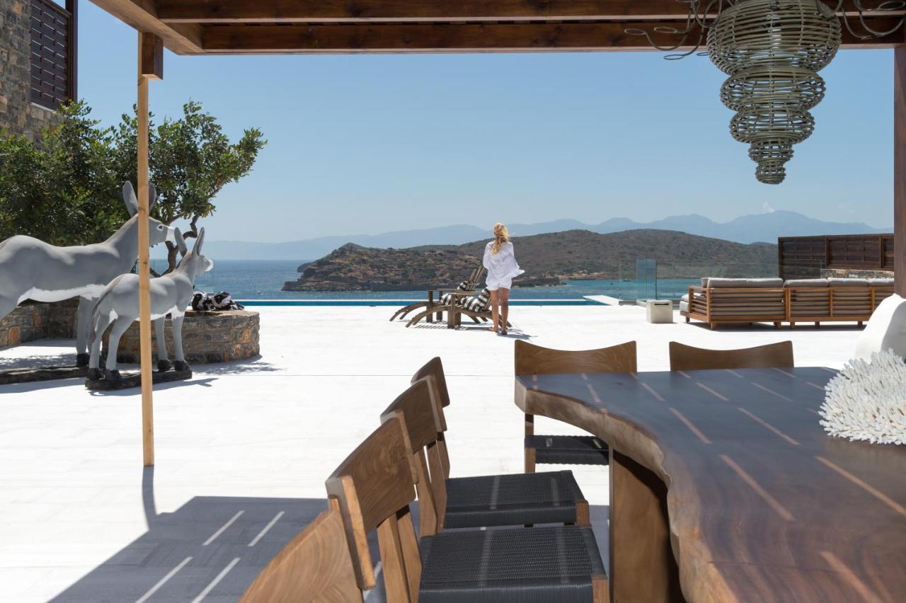 Villa Dimitra By Elounda Island View Villas Exteriör bild