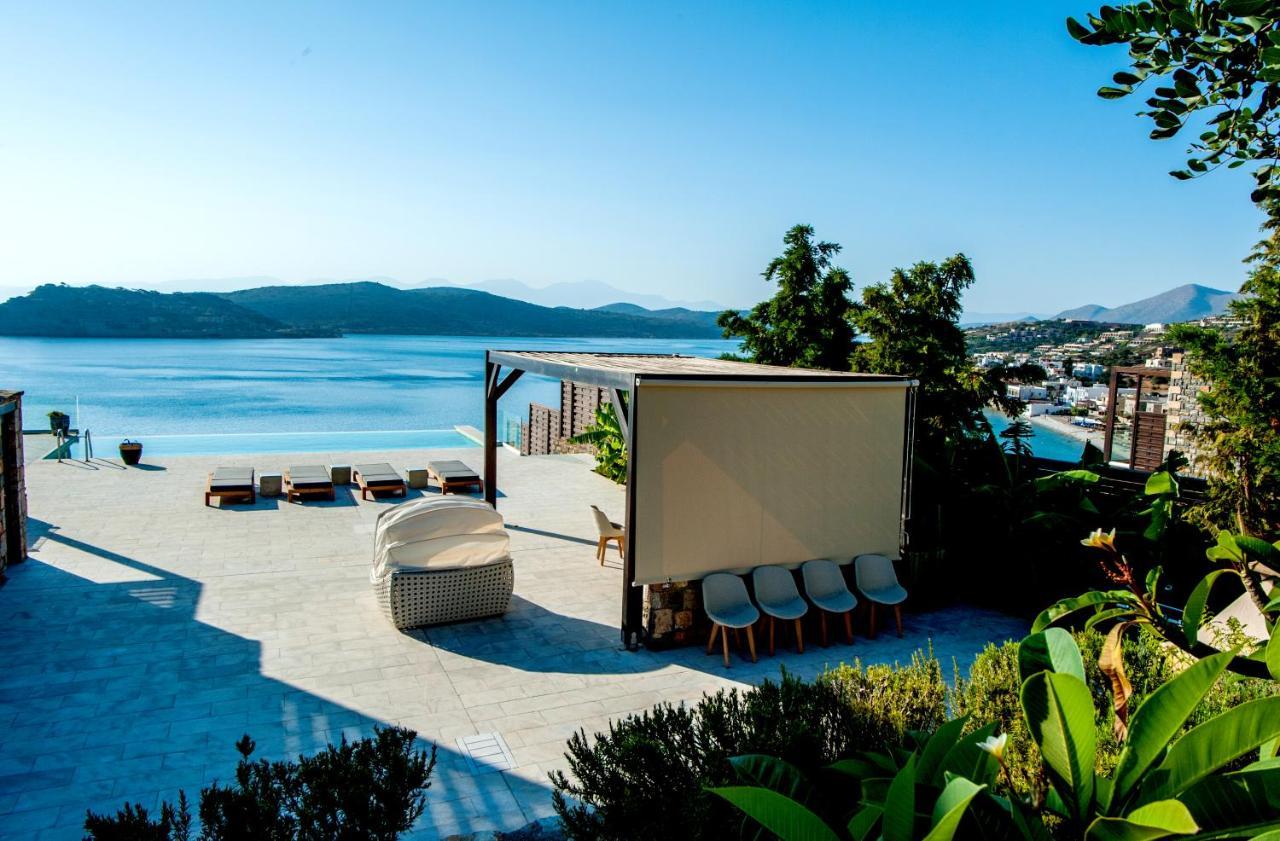Villa Dimitra By Elounda Island View Villas Exteriör bild