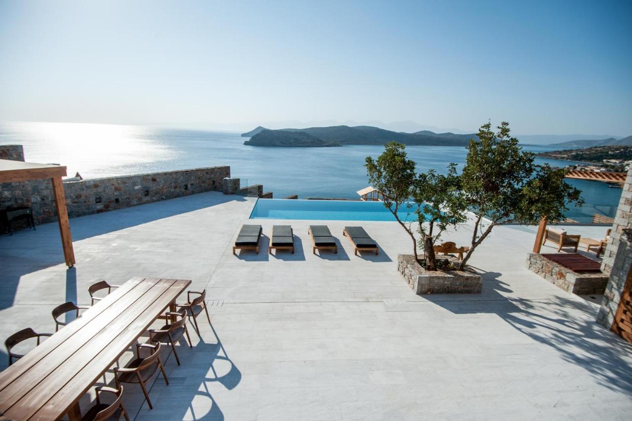 Villa Dimitra By Elounda Island View Villas Exteriör bild