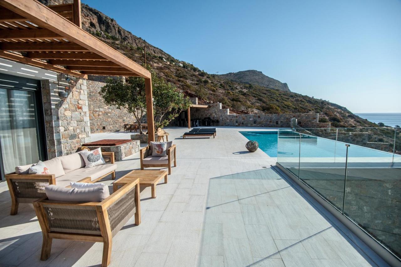 Villa Dimitra By Elounda Island View Villas Exteriör bild