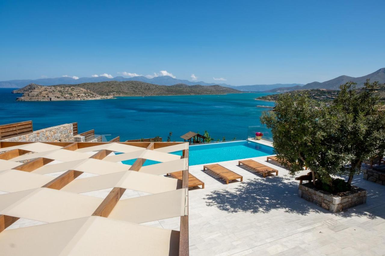 Villa Dimitra By Elounda Island View Villas Exteriör bild