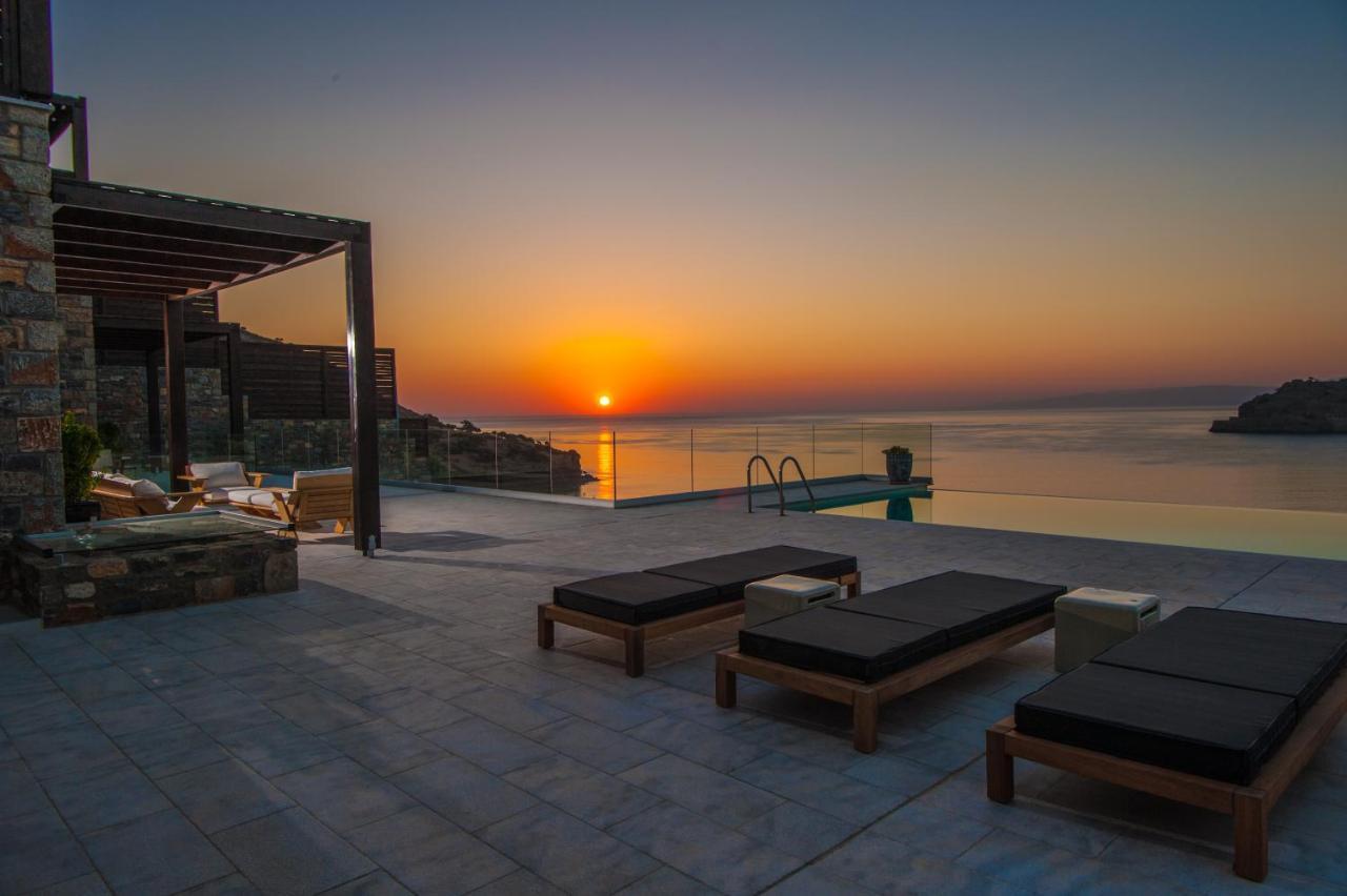 Villa Dimitra By Elounda Island View Villas Exteriör bild