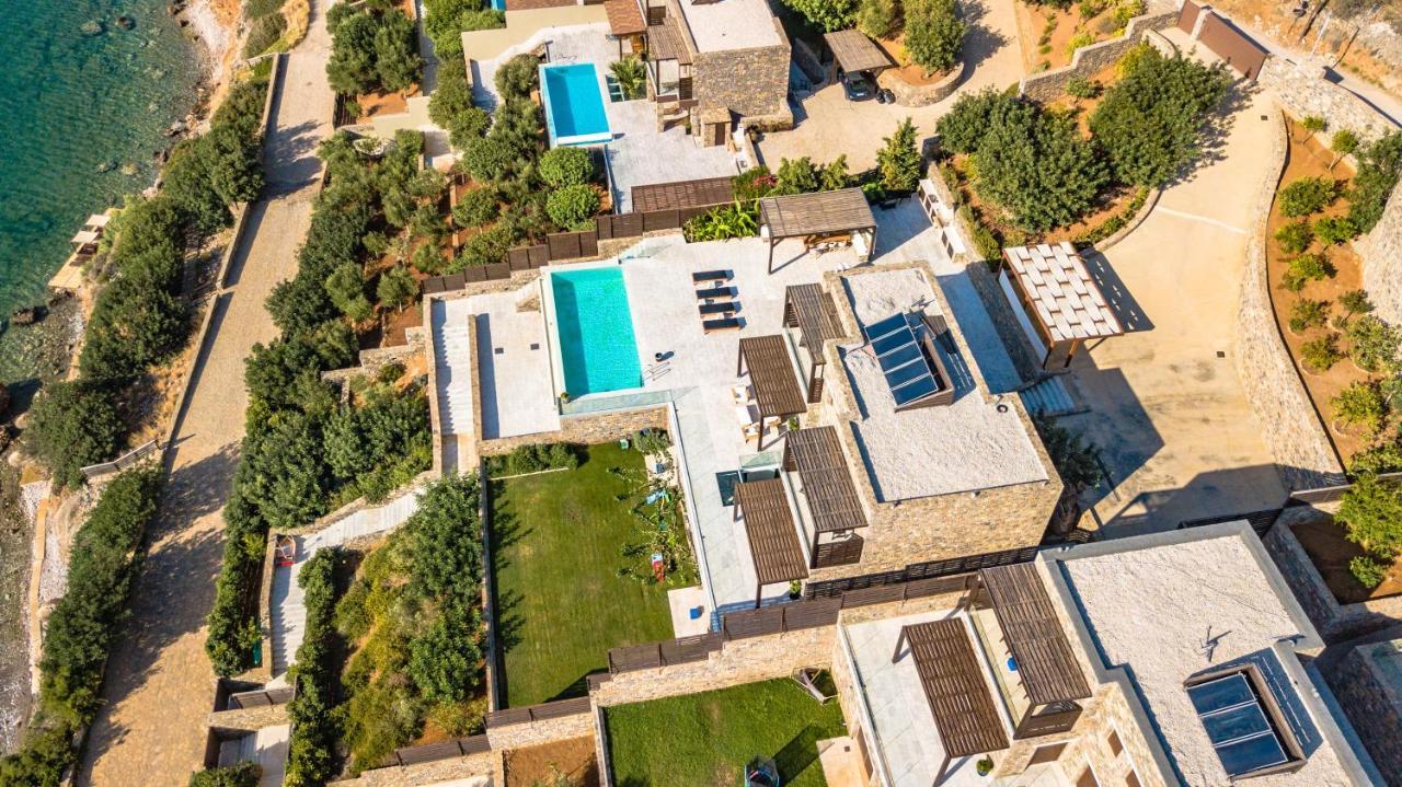 Villa Dimitra By Elounda Island View Villas Exteriör bild