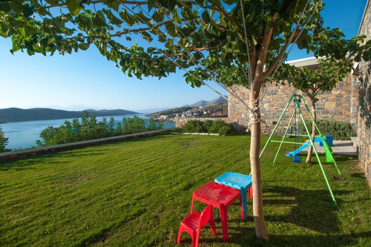 Villa Dimitra By Elounda Island View Villas Exteriör bild
