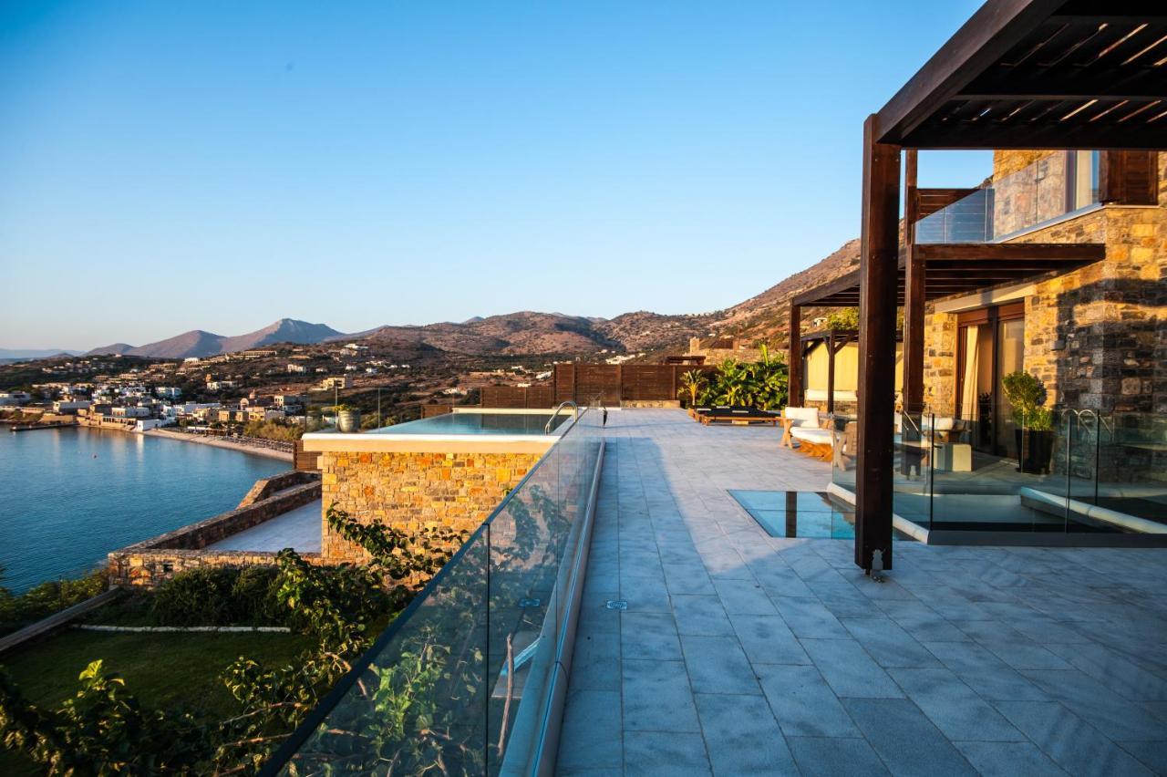 Villa Dimitra By Elounda Island View Villas Exteriör bild