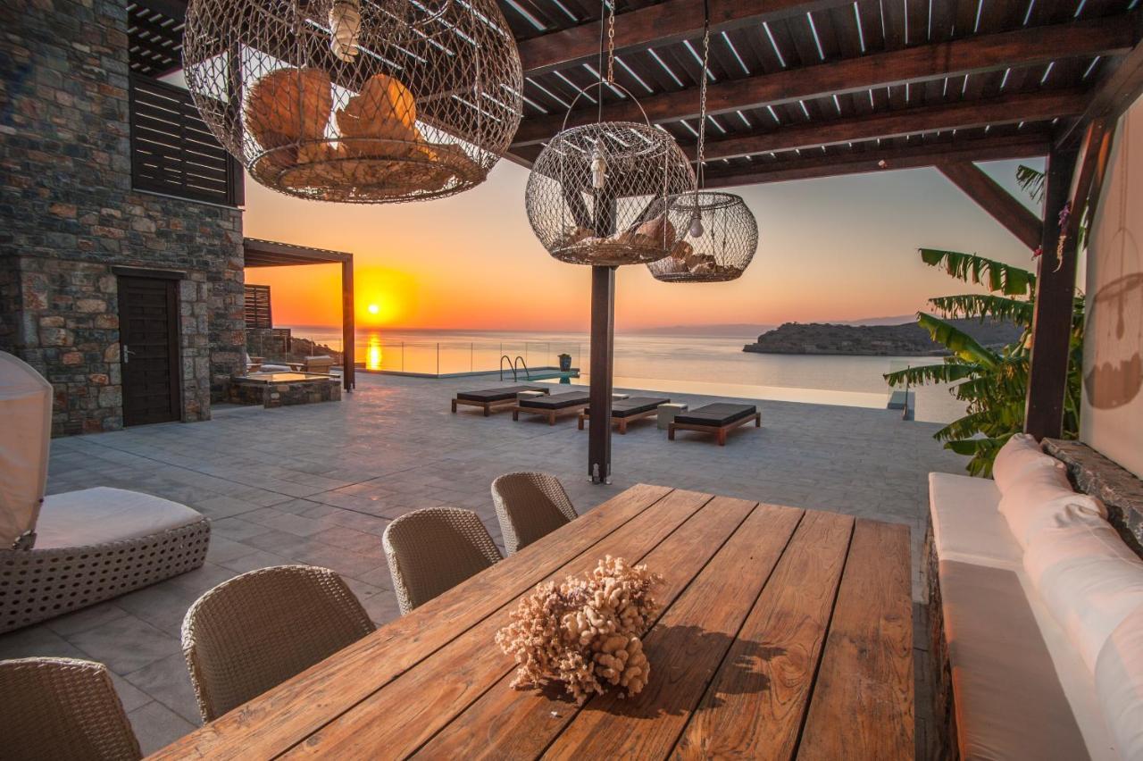 Villa Dimitra By Elounda Island View Villas Exteriör bild
